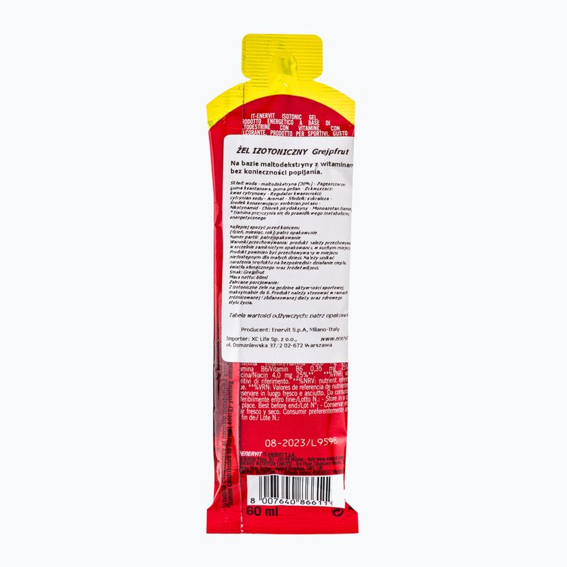Enervit изотоничен гел 60ml грейпфрут 96611 2