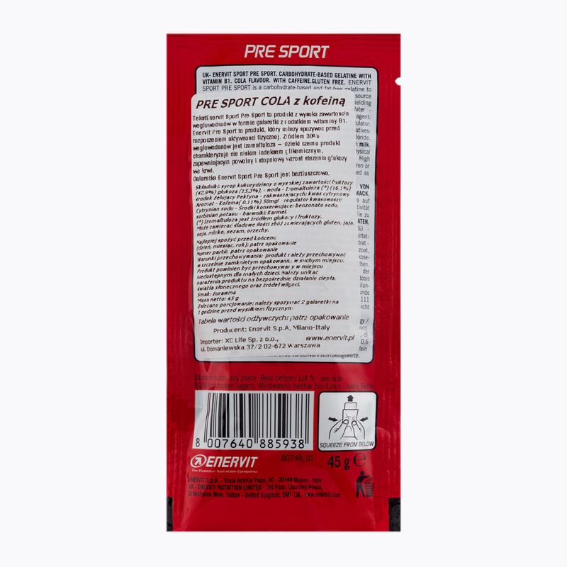 Pre Sport Enervit въглехидрати 45g Cola 90527 2