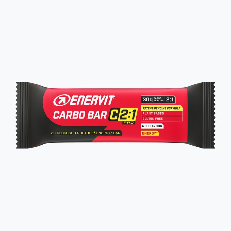 Enervit Carbo Bar C2:1 Pro No Flavour енергиен бар 45 g