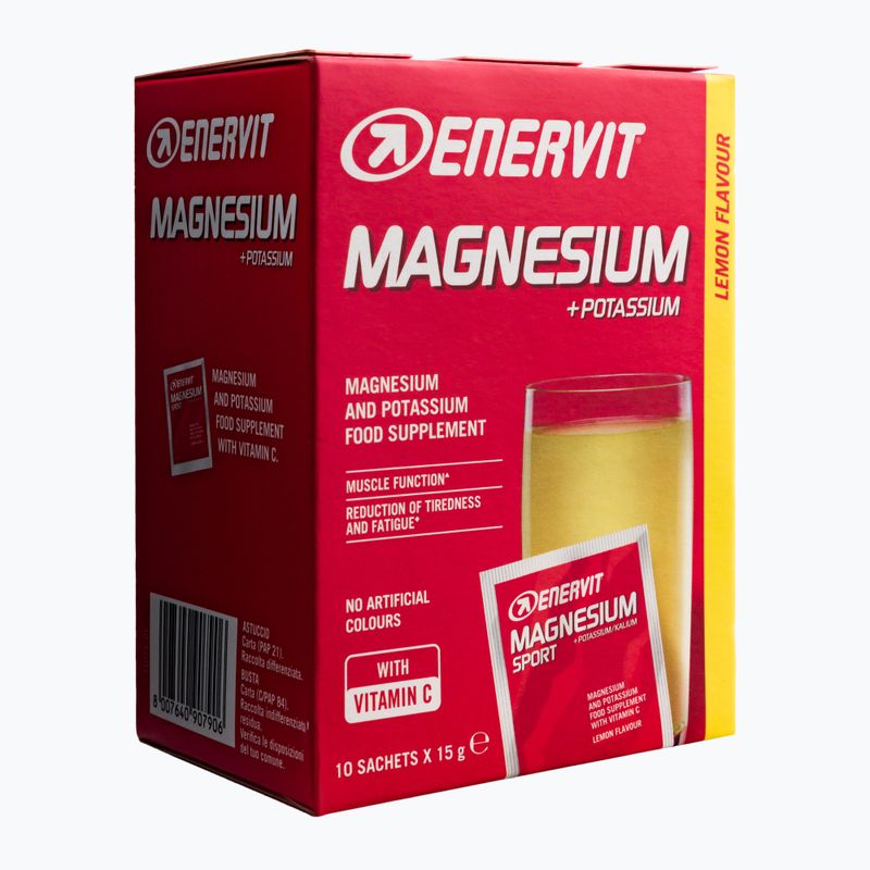 Магнезий с калий + витамин C Enervit 98038 10 x 15 г