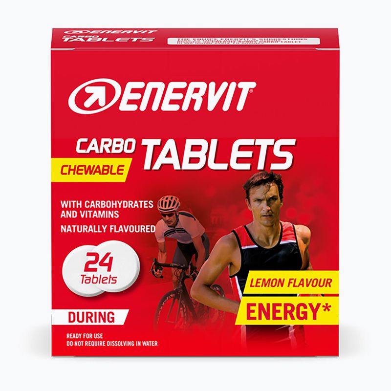 Таблетки за смучене с въглехидрати Enervit Carbo 24 таблетки