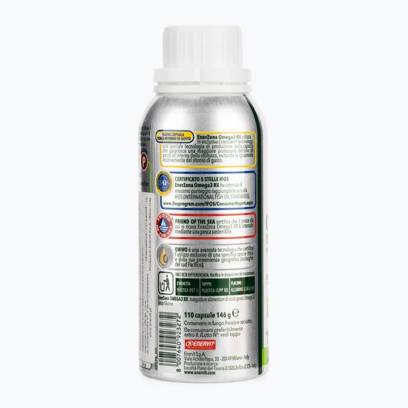Мастни киселини Enervit EnerZona Omega-3 RX 110 капсули 2