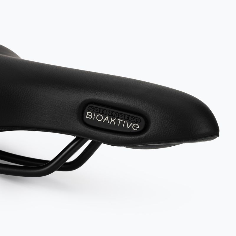 Мъжка седалка за велосипед SAN MARCO Trekking Biofoam Large 30-60° black matte 6