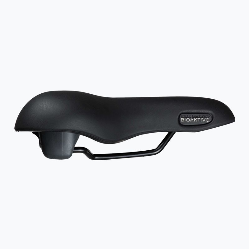 Мъжка седалка за велосипед SAN MARCO Trekking Biofoam Large 30-60° black matte