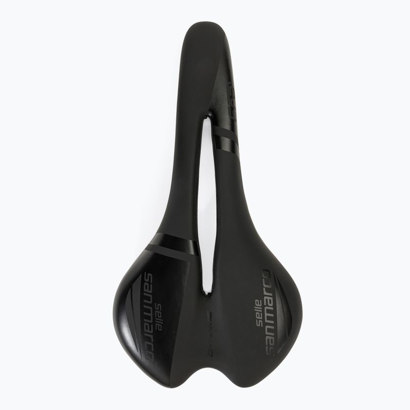 SAN MARCO Era Dynamic Wide Open седло за велосипед черно 3