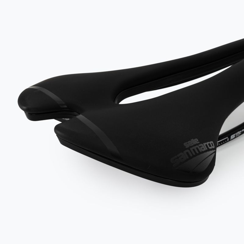 Мъжка велосипедна седалка SAN MARCO Aspide Short Sport Wide Open black 5