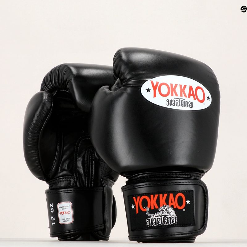 YOKKAO Matrix боксови ръкавици черни BYGL-X-1 7