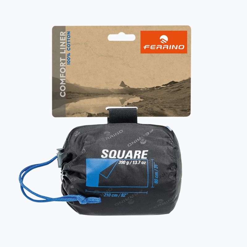 Вложка за спален чувал Ferrino Comfort Liner Square blue 2