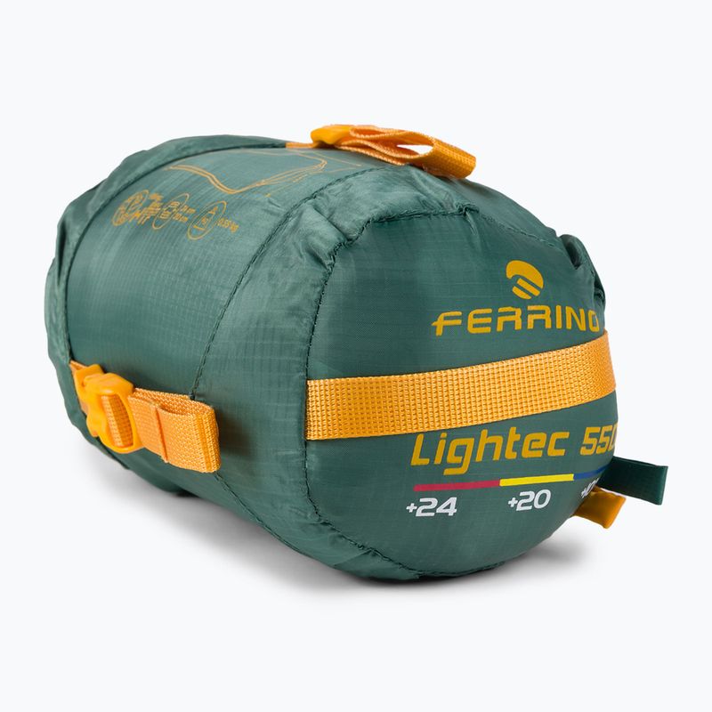 Спален чувал Ferrino Lightech 550 зелен 86153IVV 7