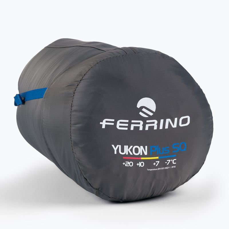 Ferrino Yukon Plus SQ Right blue 86358IBBD спален чувал 8
