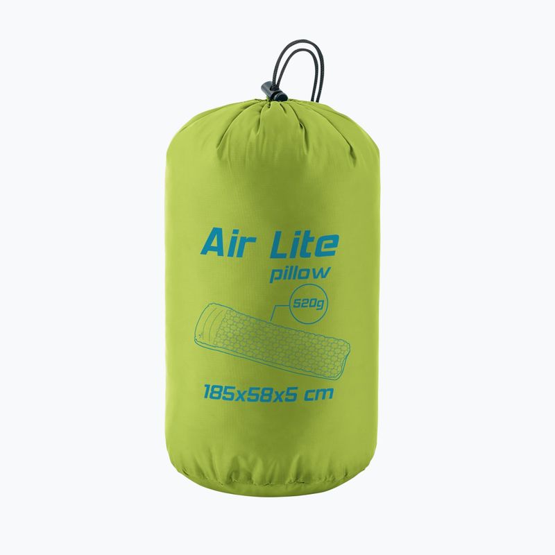 Ferrino Air Lite Pillow надуваема постелка зелена 2