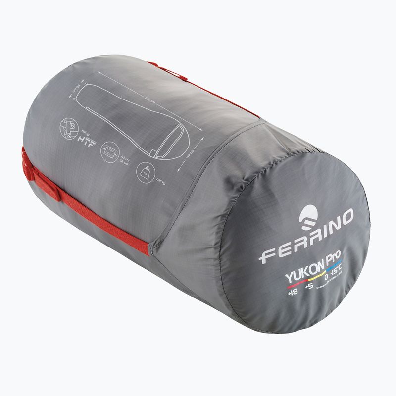 Спален чувал Ferrino Yukon Pro red 3