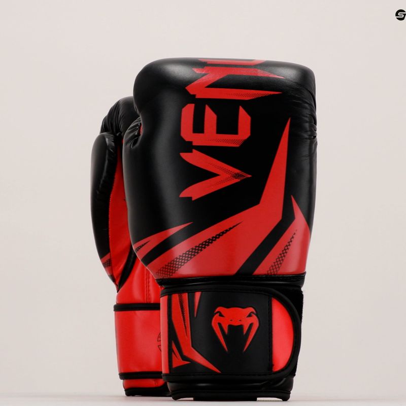 Боксови ръкавици Venum Challenger 3.0 Red/Black 03525-100-10OZ 10