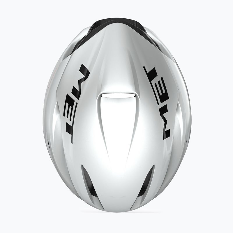 Велосипедна каска MET Manta MIPS white holographic glossy 4