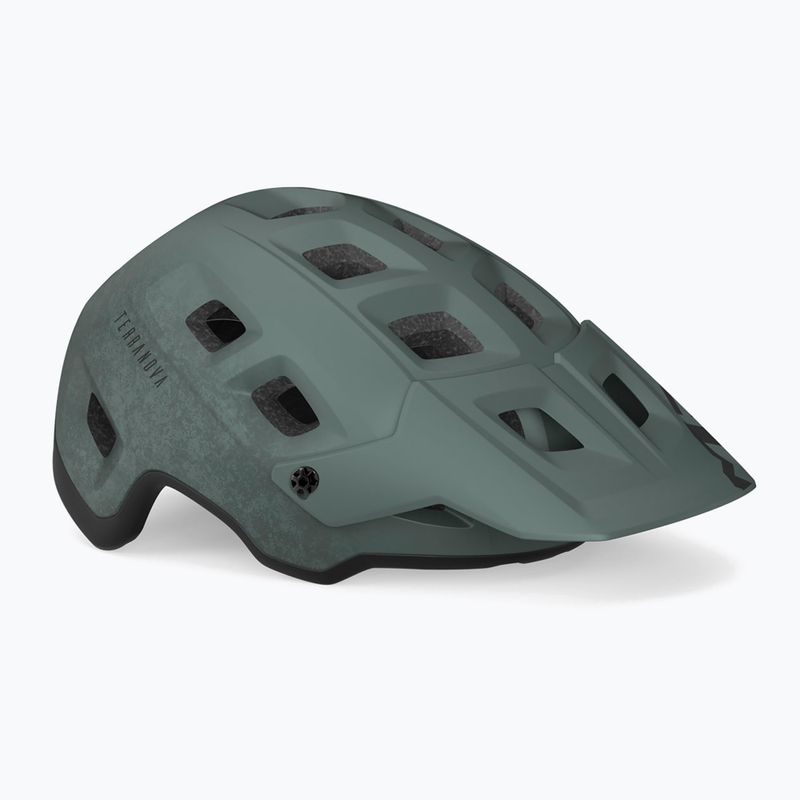 Велосипедна каска MET Terranova sage green/black matt 6