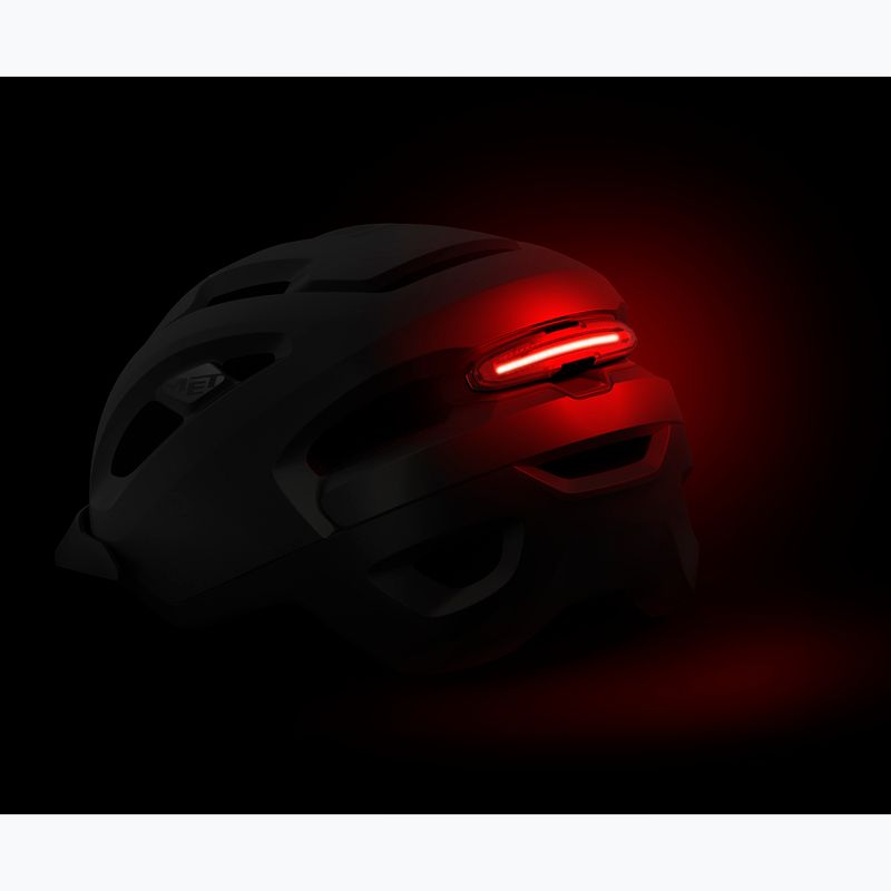 MET Магнитна USB LED каска, монтирана на велосипедната светлина 3