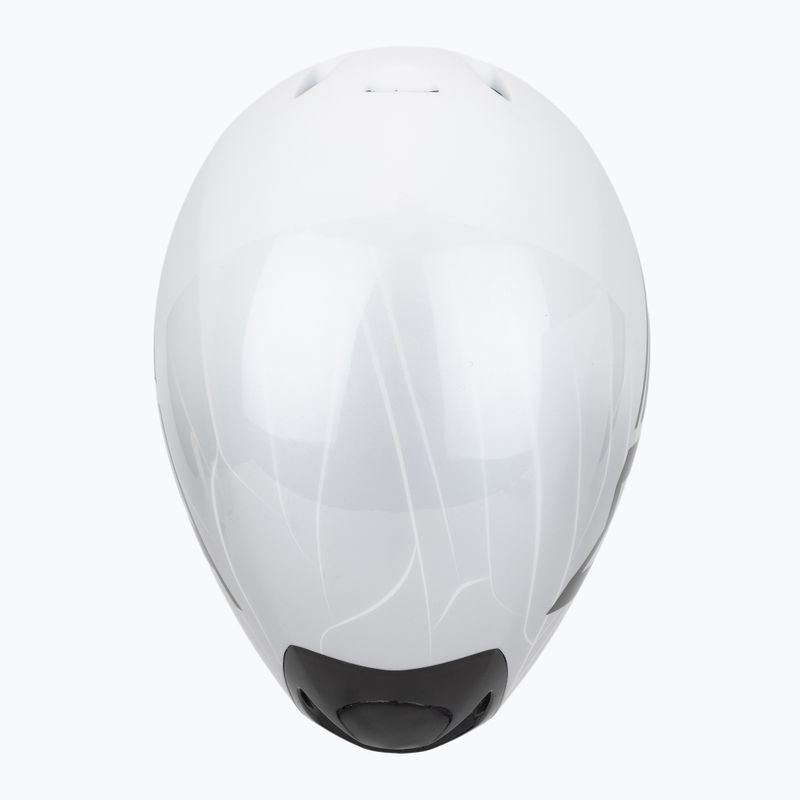 Велосипедна каска MET Codatronica white/silver matt glossy 6