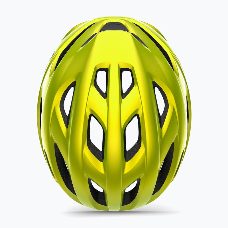 Велосипедна каска MET Idolo Mips lime yellow metallic glossy 4