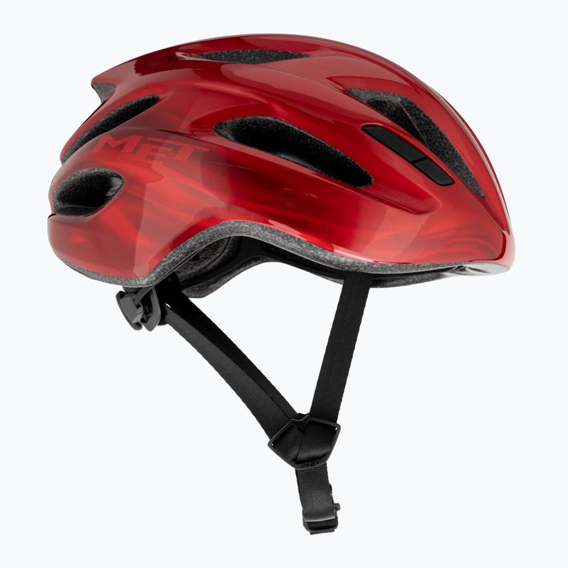 Велосипедна каска MET Idolo red metallic glossy 4