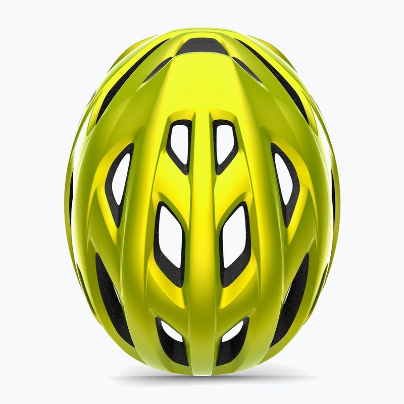Велосипедна каска MET Idolo lime yellow metallic glossy 7