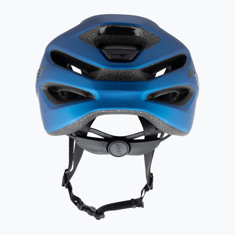 Велосипедна каска MET Idolo blue metallic matt 3