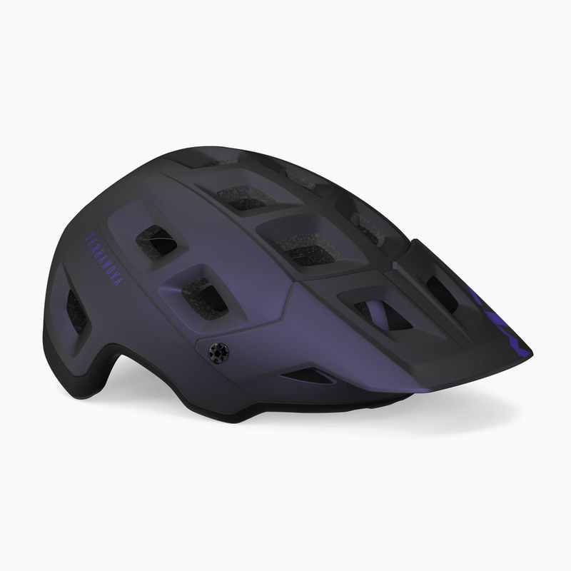 MET каска за велосипед Terranova deep purple matt