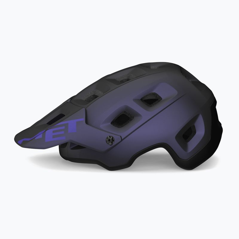 MET каска за велосипед Terranova deep purple matt 3