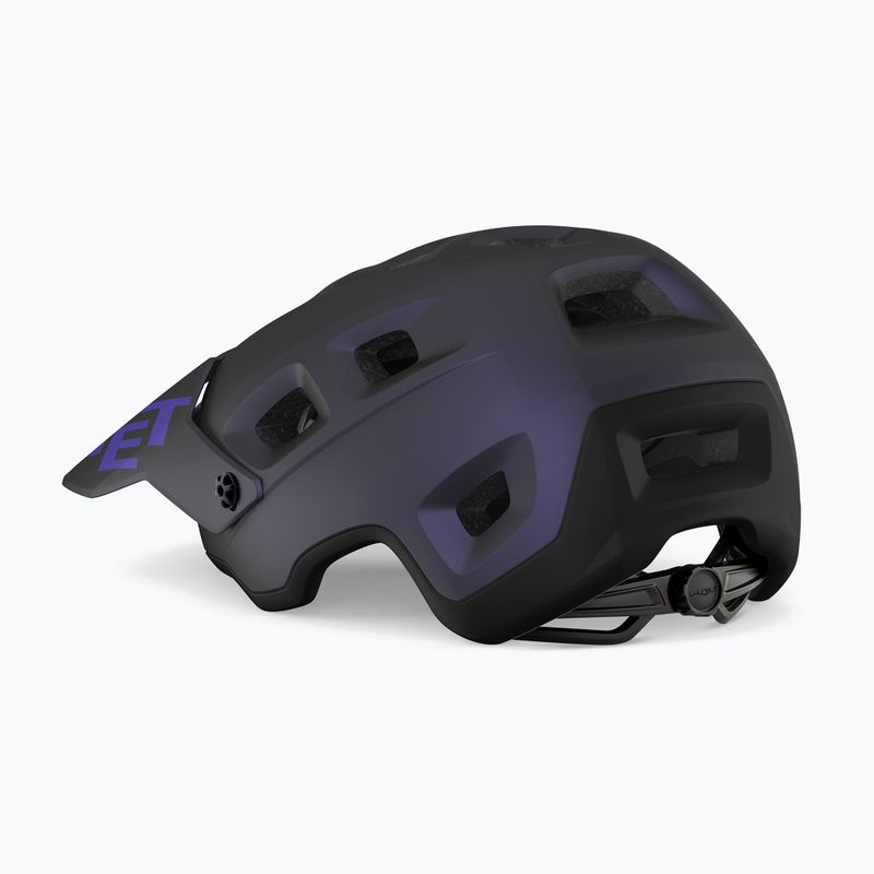 MET каска за велосипед Terranova deep purple matt 4
