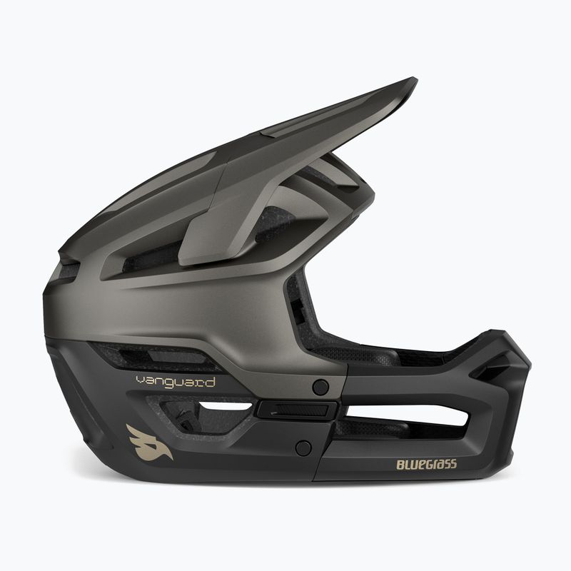 Bluegrass Vanguard черна матова велосипедна каска 2