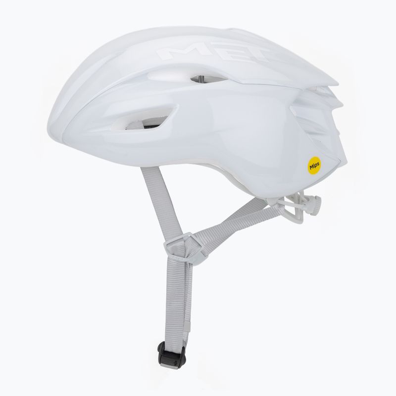 Велосипедна каска MET Manta MIPS absolute white le 3