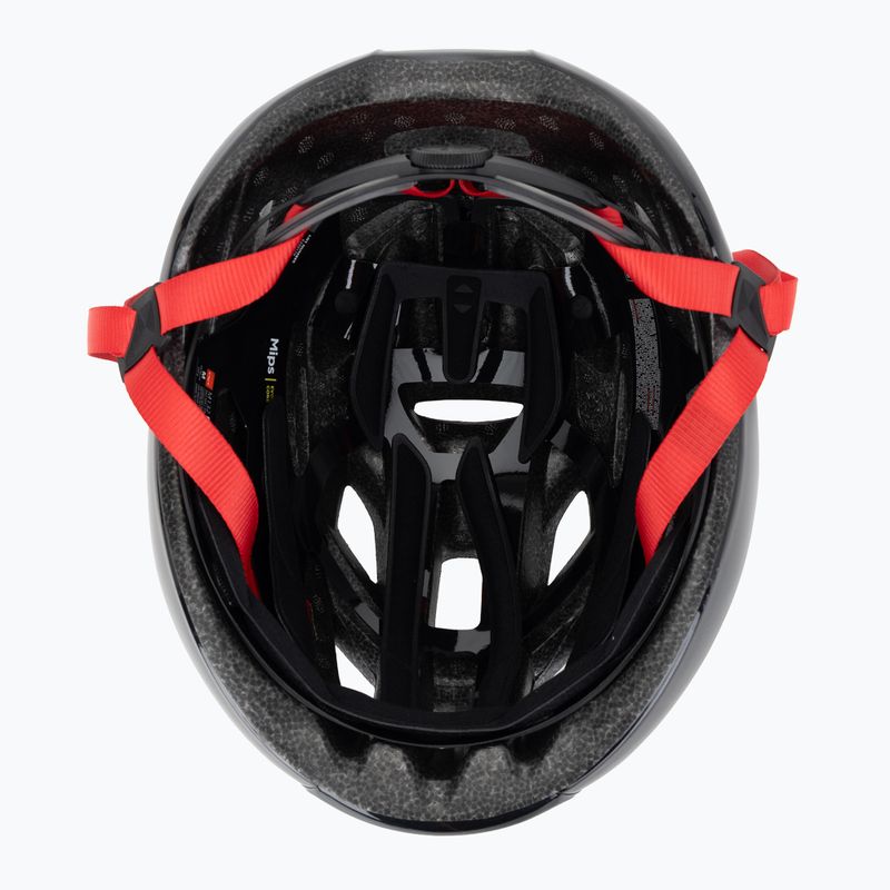 Велосипедна каска MET Rivale II Mips black/red glossy 5