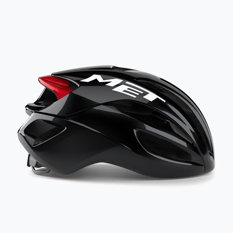 Велосипедна каска MET Rivale II Mips black/red glossy 4