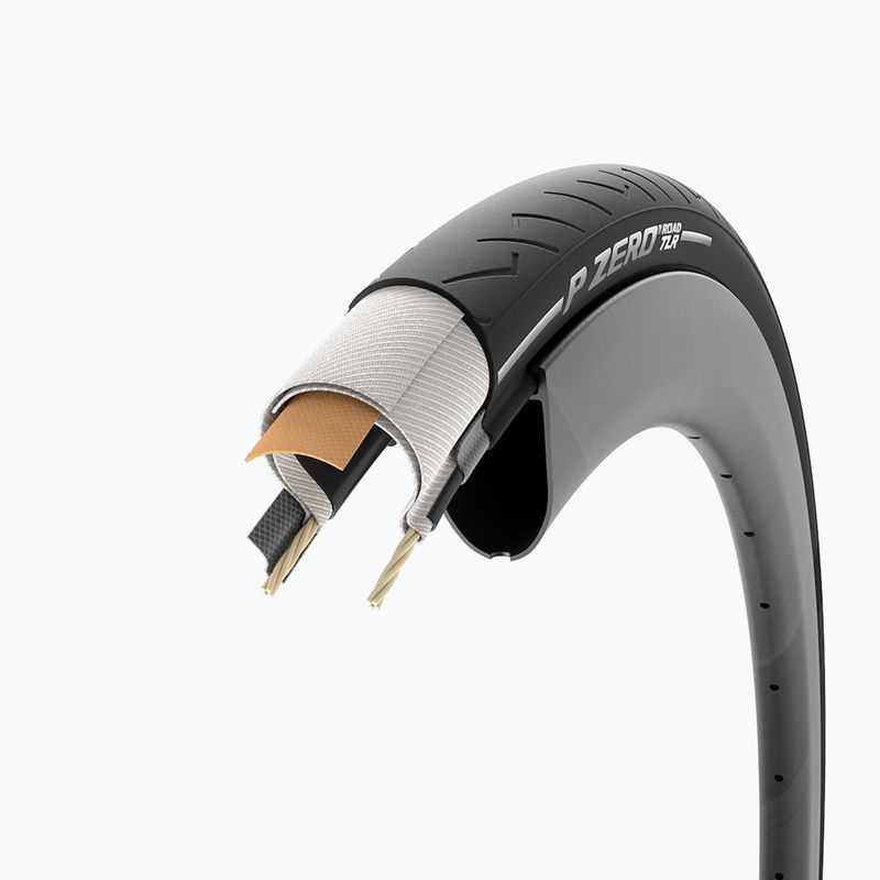 Велосипедна гума Pirelli P Zero Road TLR 700 x 32C black 4