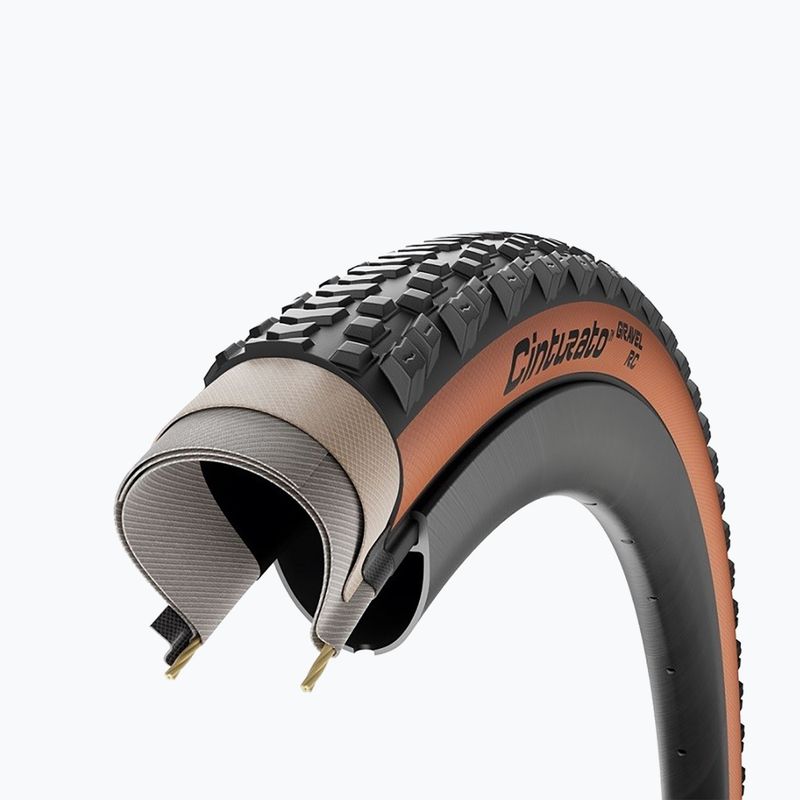 Велосипедна гума Pirelli Cinturato Gravel RC Classic 700 x 45C black/brown 2