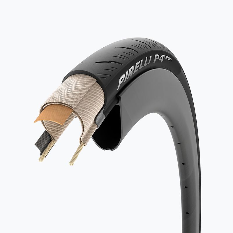 Велосипедна гума Pirelli P4 Sport 700 x 32C black 2
