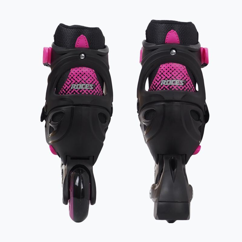 Детски ролкови кънки Roces Jokey X Girl черни/розови 5