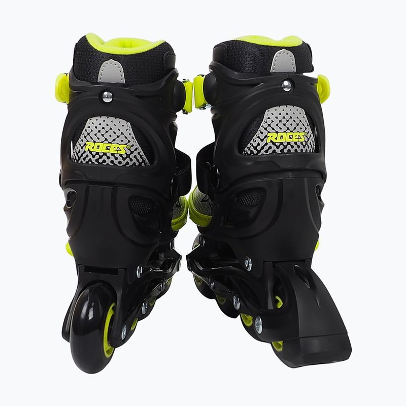 Детски ролкови кънки Roces Jokey X Boy черни/лимонови 5