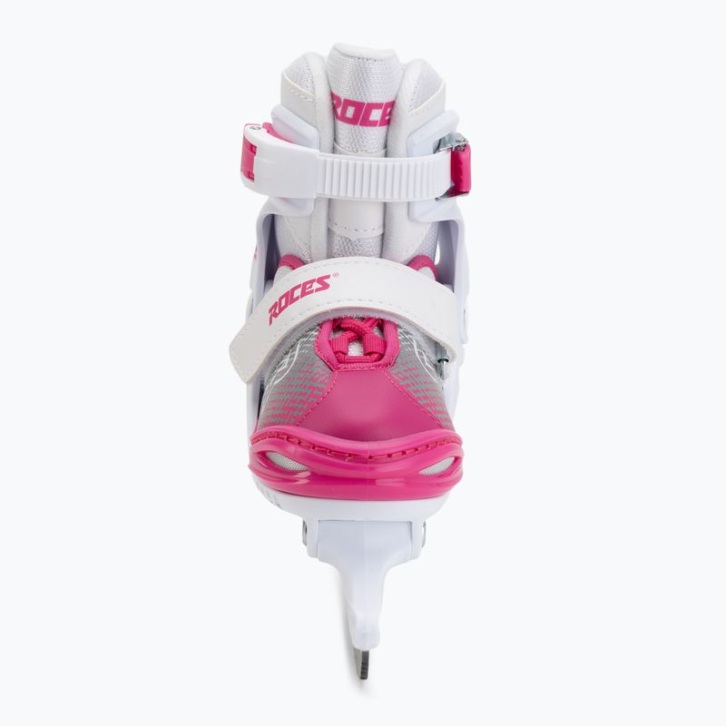 Детски кънки Roces Jokey Ice X white/pink 4