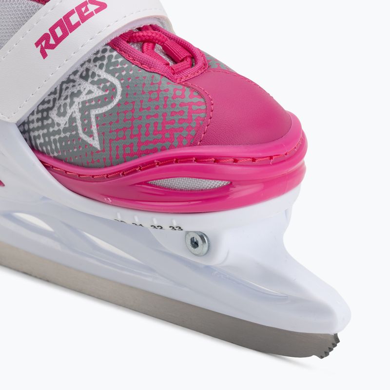 Детски кънки Roces Jokey Ice X white/pink 6