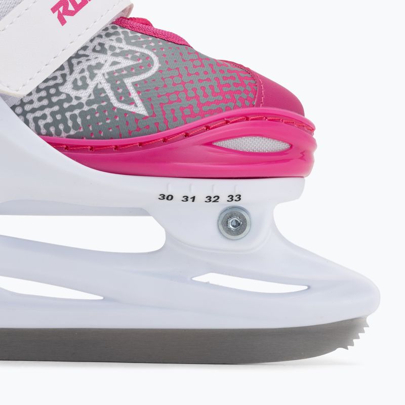 Детски кънки Roces Jokey Ice X white/pink 7