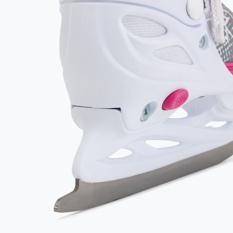 Детски кънки Roces Jokey Ice X white/pink 8