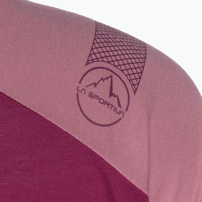 Дамска тениска за катерене La Sportiva Hold pink O81502405 3