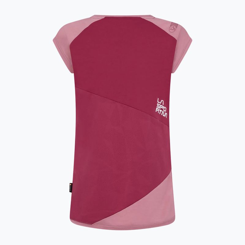 Дамска тениска за катерене La Sportiva Hold pink O81502405 6
