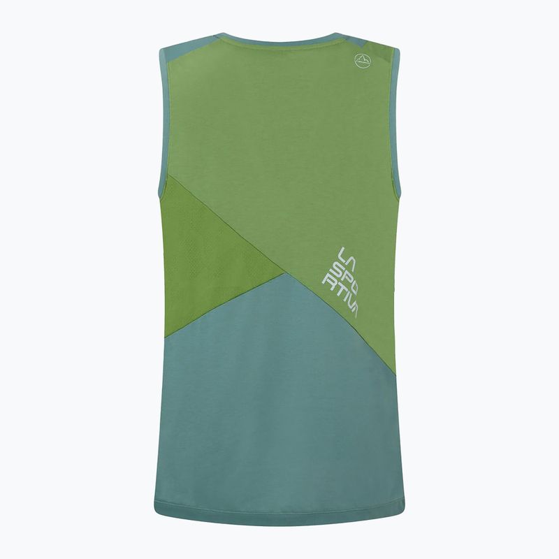 Мъжка тениска за катерене La Sportiva Crimp Tank green N86718714 2