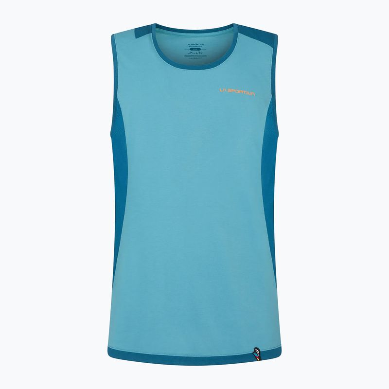 Мъжка тениска за катерене La Sportiva Crimp Tank blue N86624623