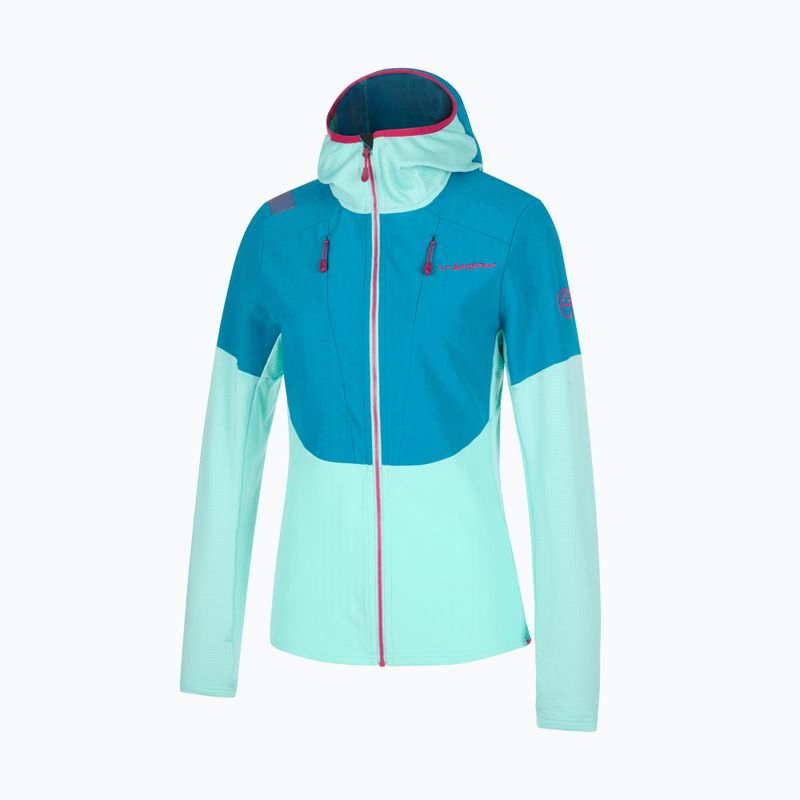 Дамски суитшърт за трекинг La Sportiva Session Tech Hoody blue M36616635 4