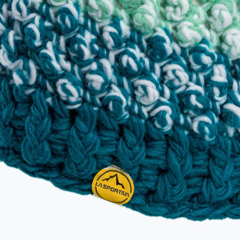 Зимна шапка за жени La Sportiva Terry Beanie turquoise X31616635 3