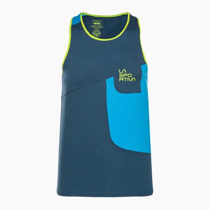 Мъжка тениска за катерене La Sportiva Dude Tank blue N43639637
