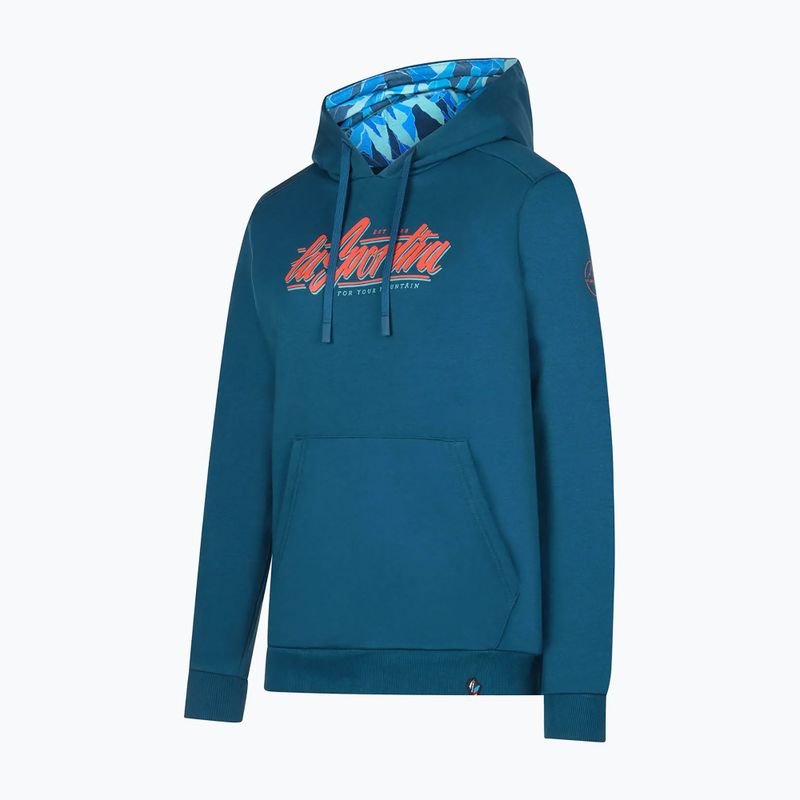 Дамски потник за трекинг La Sportiva Retro Hoody storm blue 5