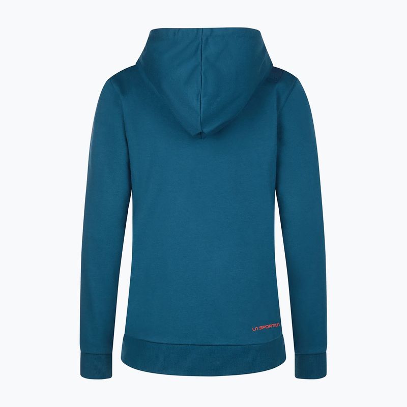 Дамски потник за трекинг La Sportiva Retro Hoody storm blue 6
